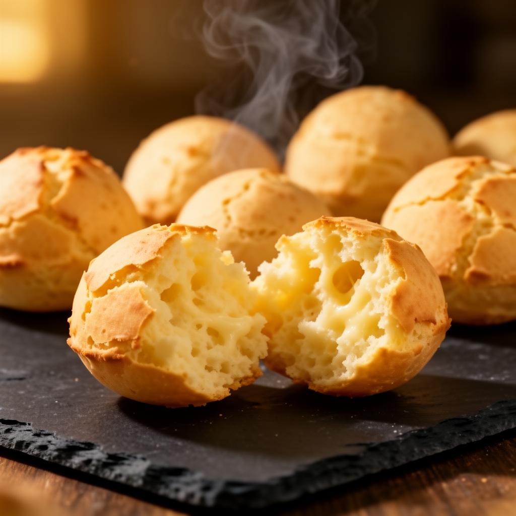 Pão de queijo proteico